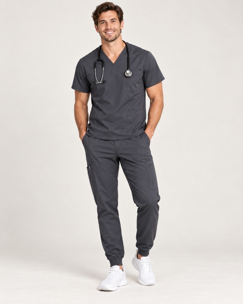 Charcoal Signature Scrubs